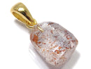 [Video][One of a kind] High Quality Lepidocrocite in Quartz AAA Pendant 18KGP NO.1