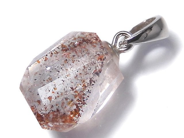 [Video][One of a kind] High Quality Lepidocrocite in Quartz AAA Pendant Silver925 NO.14