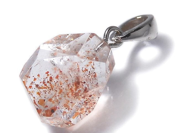 [Video][One of a kind] High Quality Lepidocrocite in Quartz AAA Pendant Silver925 NO.15