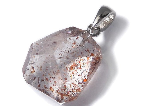 [Video][One of a kind] High Quality Lepidocrocite in Quartz AAA Pendant Silver925 NO.18