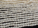 [Video] Fresh Water Pearl AA+ Potato 5-5.5mm White 1strand beads (aprx.13inch/33cm)