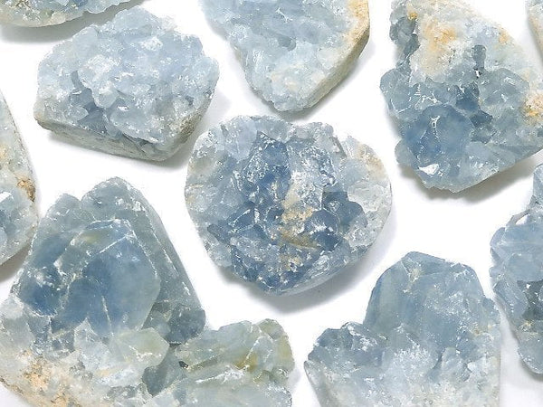 [Video][One of a kind] Celestite Cluster 11pcs Set NO.3