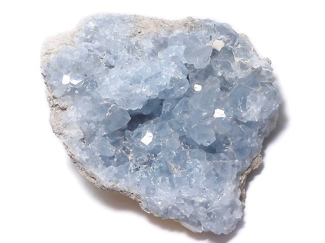 [Video][One of a kind] Madagascar Celestite Cluster NO.102