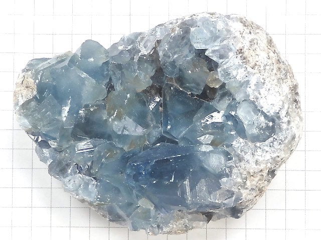 [Video][One of a kind] Madagascar Celestite Cluster NO.108