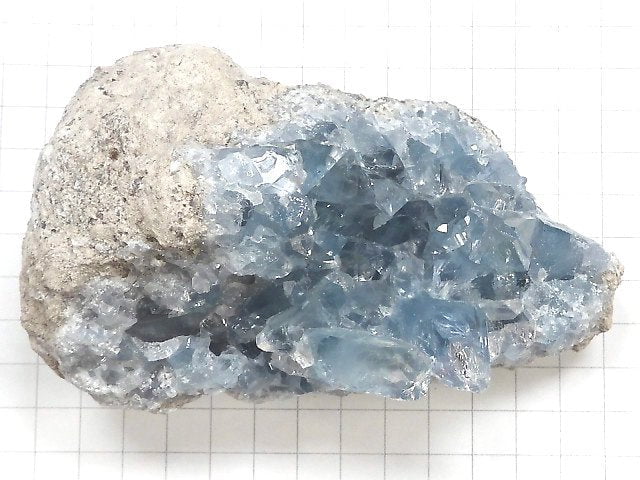 [Video][One of a kind] Madagascar Celestite Cluster NO.110