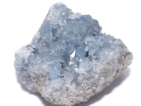 [Video][One of a kind] Madagascar Celestite Cluster NO.112