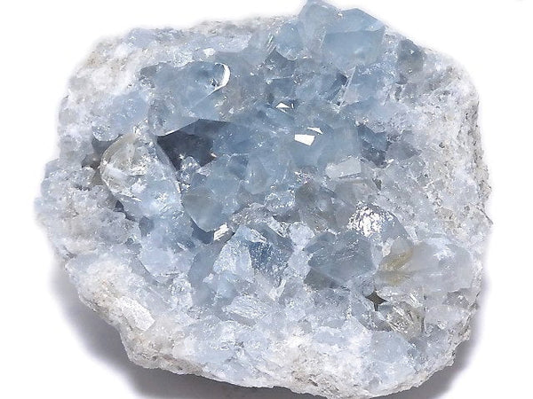 [Video][One of a kind] Madagascar Celestite Cluster NO.114