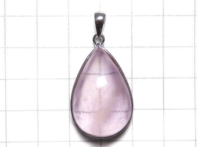 [Video][One of a kind] Morganite AAA Pendant Silver925 NO.109