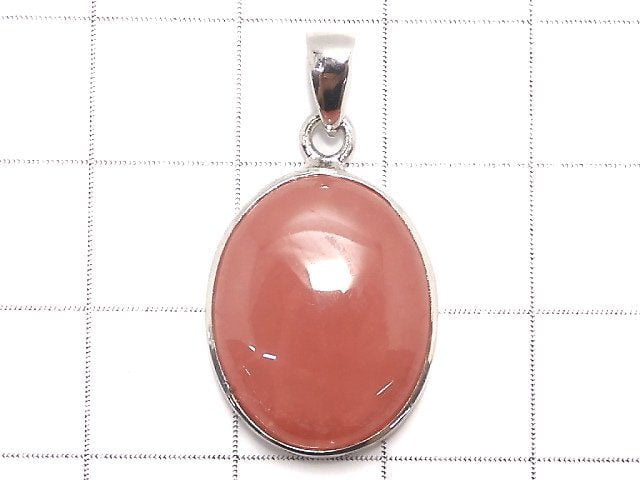 [Video][One of a kind] Rhodochrosite AAA Pendant Silver925 NO.1