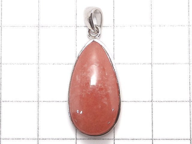 [Video][One of a kind] Rhodochrosite AAA Pendant Silver925 NO.2