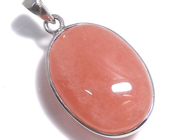 [Video][One of a kind] Rhodochrosite AAA Pendant Silver925 NO.5