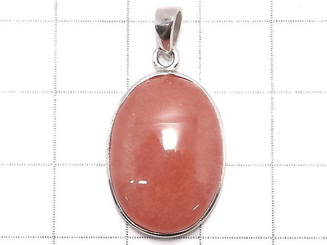 [Video][One of a kind] Rhodochrosite AAA Pendant Silver925 NO.5