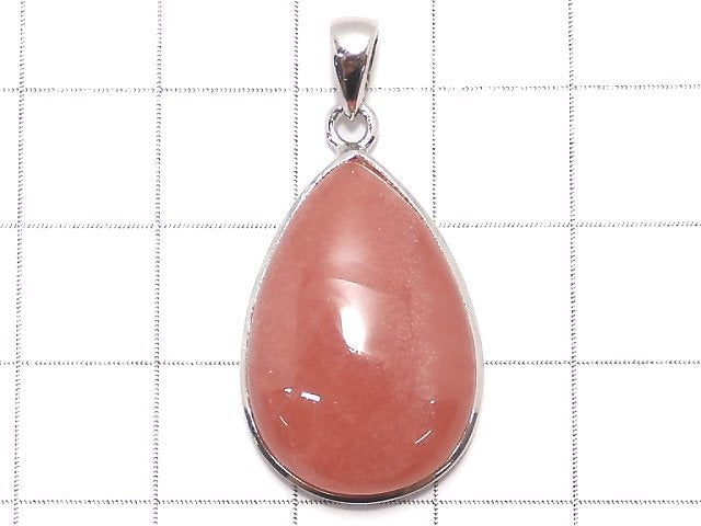 [Video][One of a kind] Rhodochrosite AAA Pendant Silver925 NO.6