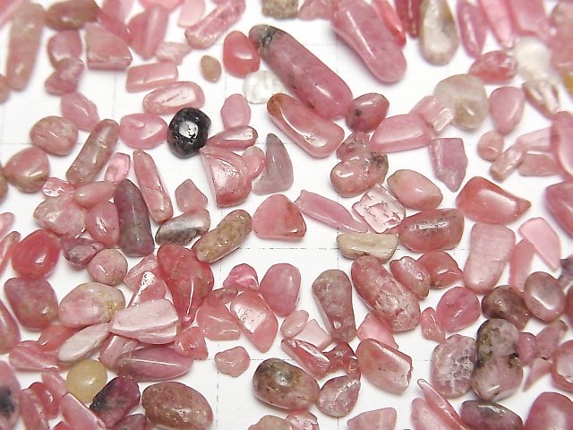 Russian Rhodonite Undrilled Chips 100g