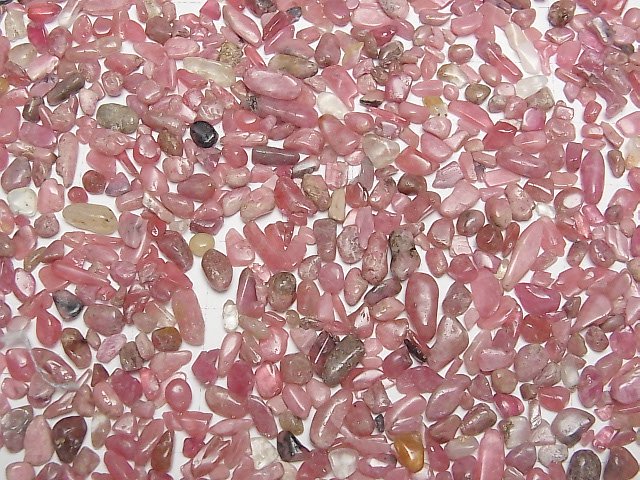 Russian Rhodonite Undrilled Chips 100g