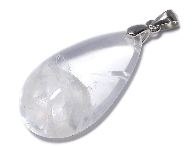 [Video][One of a kind] Crystal in Quartz Pendant Silver925 NO.118