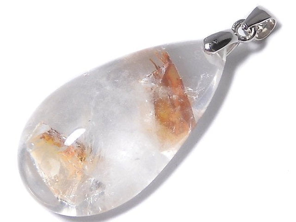 [Video][One of a kind] Crystal in Quartz Pendant Silver925 NO.120