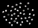 Silver925  Faceted Round 2mm  No coating  20pcs