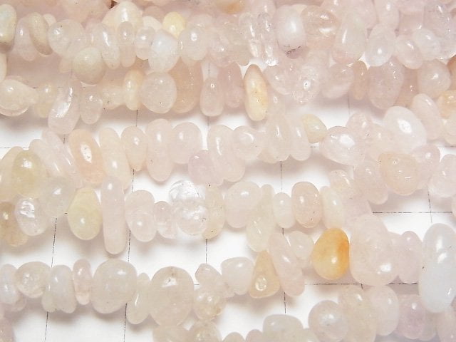 Morganite AA Chips (Small Nugget ) 1strand beads (aprx.33inch/84cm)