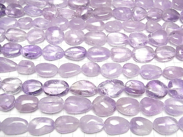 [Video]High Quality Light Color Amethyst AA++ Nugget half or 1strand beads (aprx.15inch/36cm)