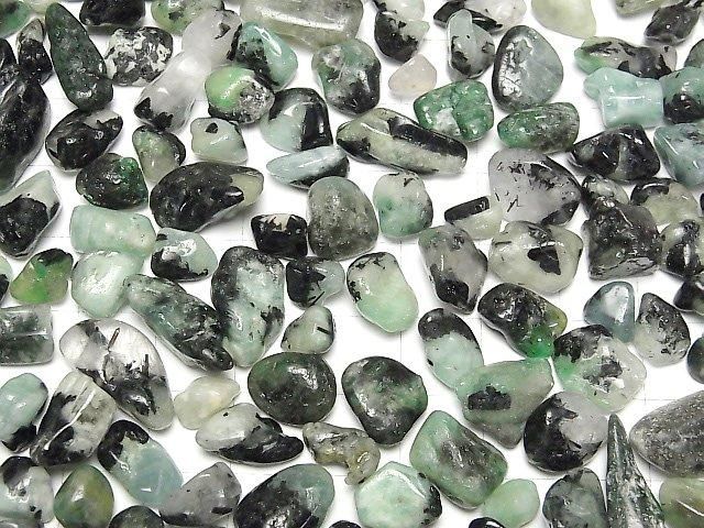 Brazilian Emerald AA Undrilled Chips 100 grams
