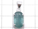 [Video][One of a kind] Aqua Kyanite AAA- Pendant Silver925 NO.24