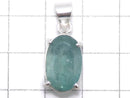 [Video][One of a kind] Aqua Kyanite AAA- Pendant Silver925 NO.27
