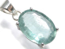 [Video][One of a kind] Aqua Kyanite AAA- Pendant Silver925 NO.28