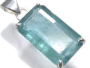 [Video][One of a kind] Aqua Kyanite AAA- Pendant Silver925 NO.30