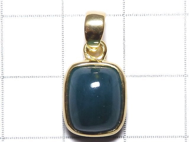 [Video][One of a kind] Grandidierite AAA Pendant 18KGP NO.4