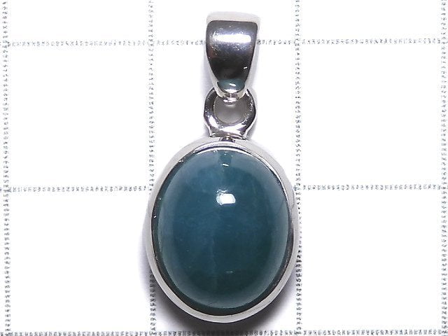 [Video][One of a kind] Grandidierite AAA Pendant Silver925 NO.12