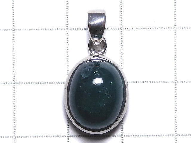 [Video][One of a kind] Grandidierite AAA Pendant Silver925 NO.18