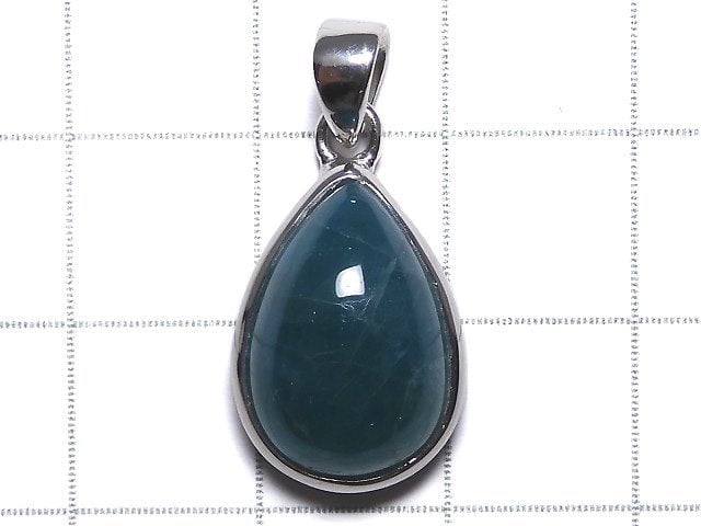 [Video][One of a kind] Grandidierite AAA Pendant Silver925 NO.19