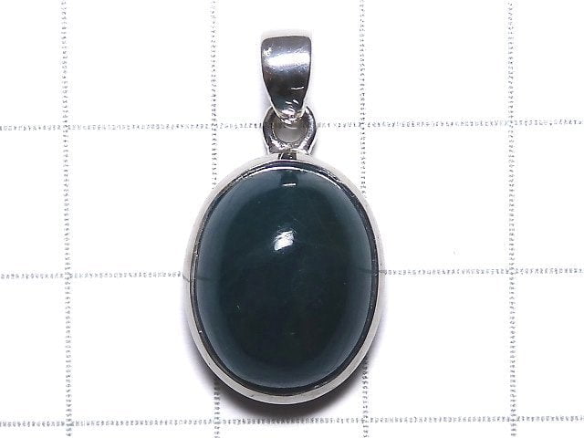 [Video][One of a kind] Grandidierite AAA Pendant Silver925 NO.20