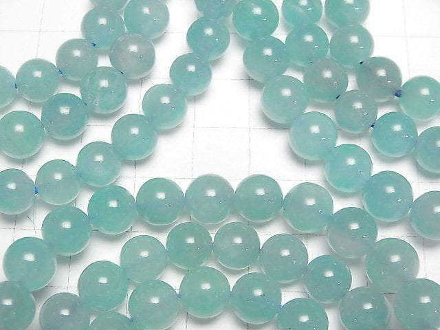 [Video] Mozambique Amazonite AA+ Round 8mm Bracelet