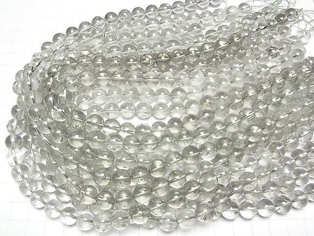 [Video] Green Amethyst AA++ Round 10mm 1/4-1strand beads (aprx.15inch/38cm)