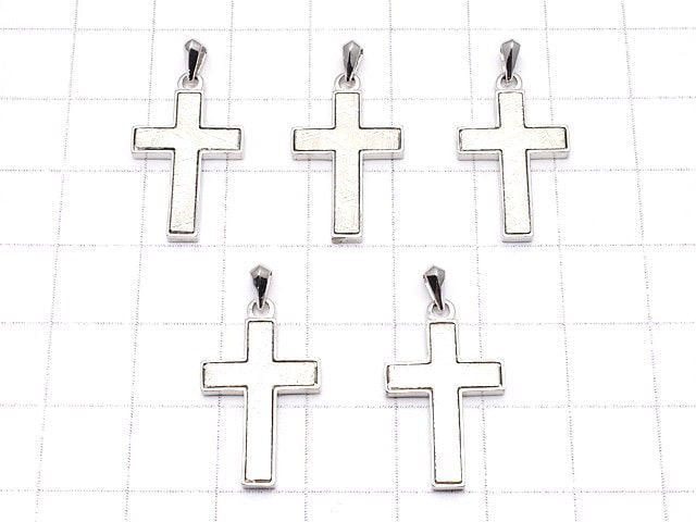 [Video] Meteorite (Muonionalusta) Cross Pendant 23x14mm 1pc