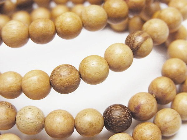 [Video] Palo Santo Round 6mm Bracelet