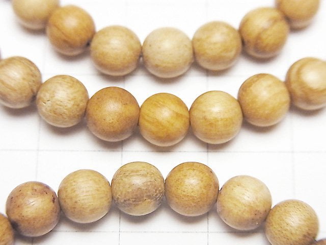 [Video] Palo Santo Round 6mm Bracelet