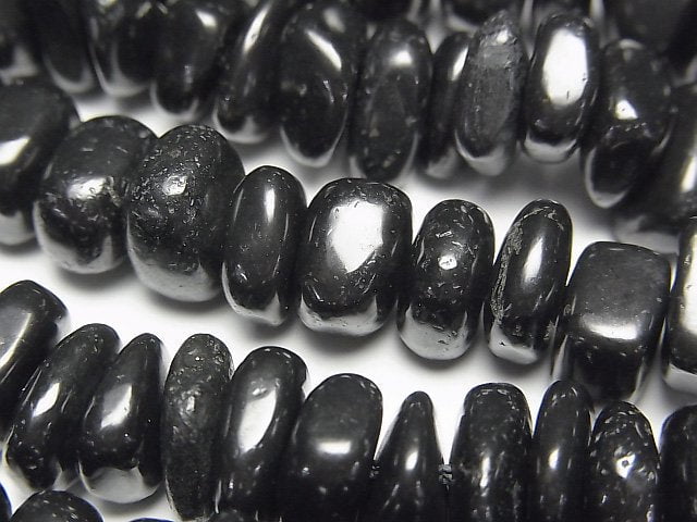 [Video] Shungite AAA Small Nugget (Chips) 1strand beads (aprx.15inch/37cm)