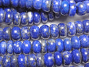 [Video] Lapislazuli AA+ Rondelle 6x6x4mm half or 1strand beads (aprx.15inch/38cm)