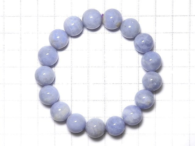 [Video][One of a kind] Hackmanite Round 11.5mm Bracelet NO.123