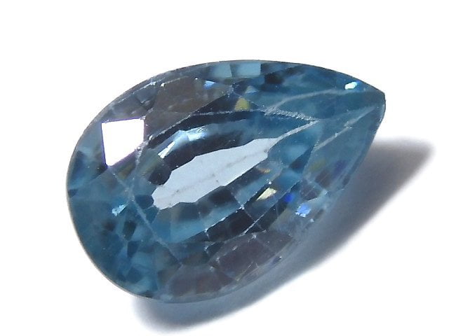 [Video][One of a kind] High Quality Natural Blue Zircon AAA- Loose stone Faceted 1pc NO.106