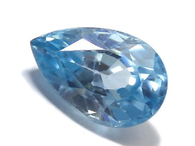 [Video][One of a kind] High Quality Natural Blue Zircon AAA- Loose stone Faceted 1pc NO.108