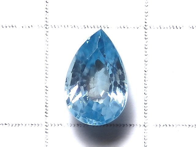 [Video][One of a kind] High Quality Natural Blue Zircon AAA- Loose stone Faceted 1pc NO.110