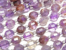 [Video] Garden Amethyst AAA- Double Point Faceted Tube 6x5mm half or 1strand beads (aprx.15inch/36cm)