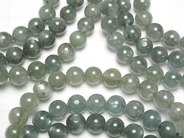 [Video] Green Kyanite AAA Round 7mm [Dark color] Bracelet