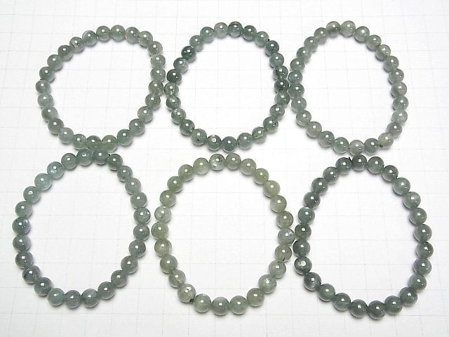 [Video] Green Kyanite AAA Round 7mm [Dark color] Bracelet