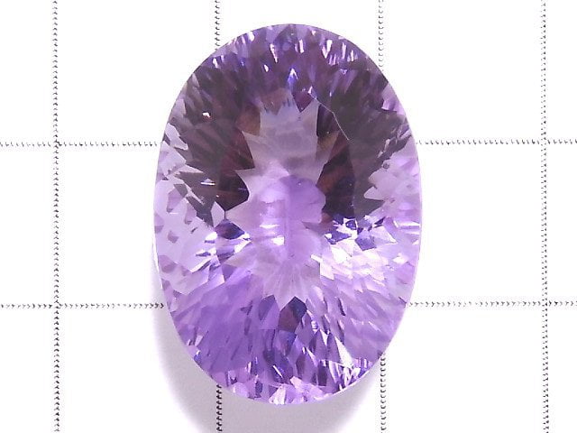 [Video][One of a kind] High Quality Amethyst AAA Laser Cut Loose Stone 1pc NO.9