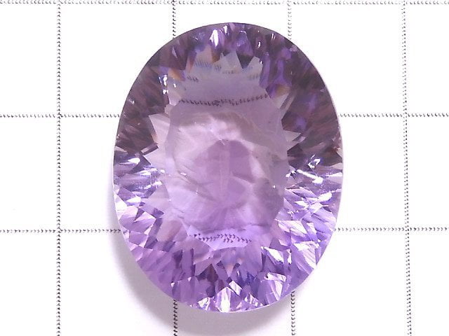 [Video][One of a kind] High Quality Amethyst AAA Laser Cut Loose Stone 1pc NO.10